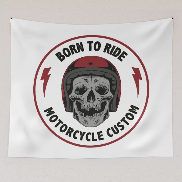 Item preview, Born To Ride Motorcycle Life designed and sold by Vector Scout Lab.