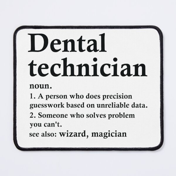 Item preview, Dental Technician Definition Funny Occupation designed and sold by woodesigner.