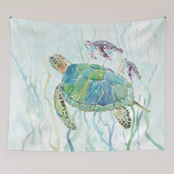 Item preview, Sea Turtles Watercolor designed and sold by Barbny.