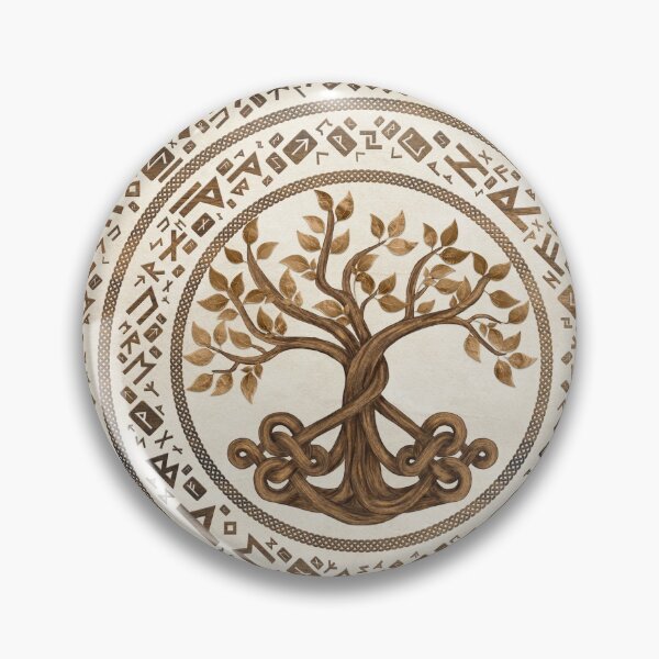 Item preview, Celtic Knot Tree of life -Yggdrasil  designed and sold by k9printart.