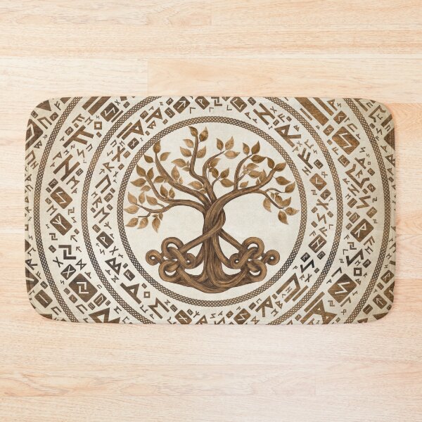Item preview, Celtic Knot Tree of life -Yggdrasil  designed and sold by k9printart.