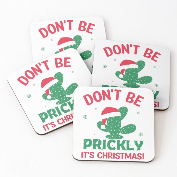 Item preview, Don't Be Prickly It's Christmas! designed and sold by SewnMemories.