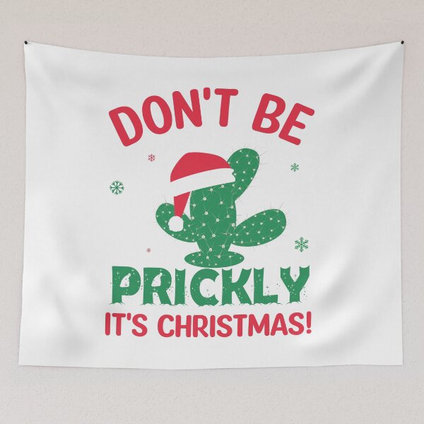 Item preview, Don't Be Prickly It's Christmas! designed and sold by SewnMemories.