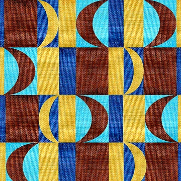 Artwork thumbnail, Retro pattern  by DesignerCate