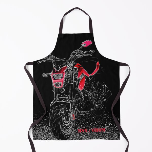 Item preview, Honda MSX 125 Grom in red designed and sold by Huskyyy Designs.