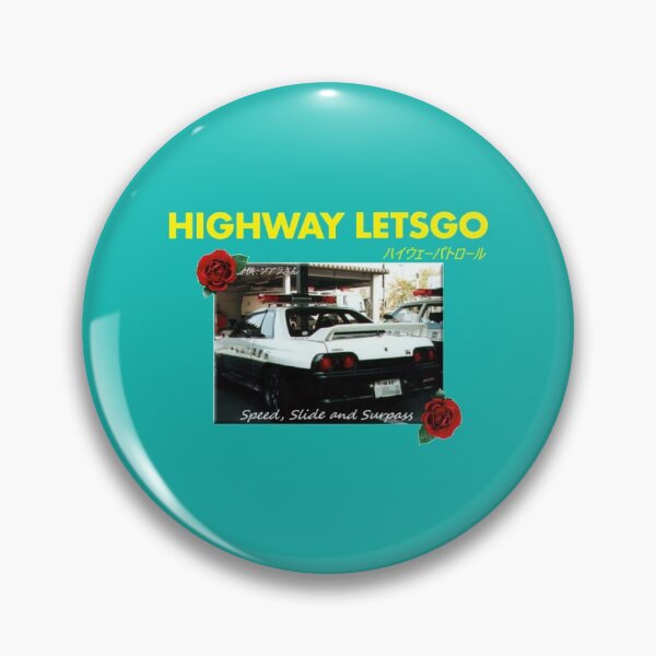 Item preview, HIGHWAY LETSGO GTR COP   designed and sold by Fairbrushshirts.