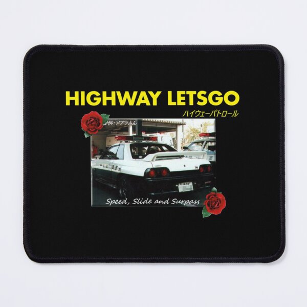 Item preview, HIGHWAY LETSGO GTR COP designed and sold by Fairbrushshirts.