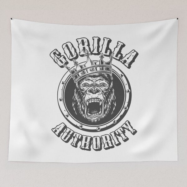 Item preview, Monochrome Gorilla Authority designed and sold by Vector Scout Lab.