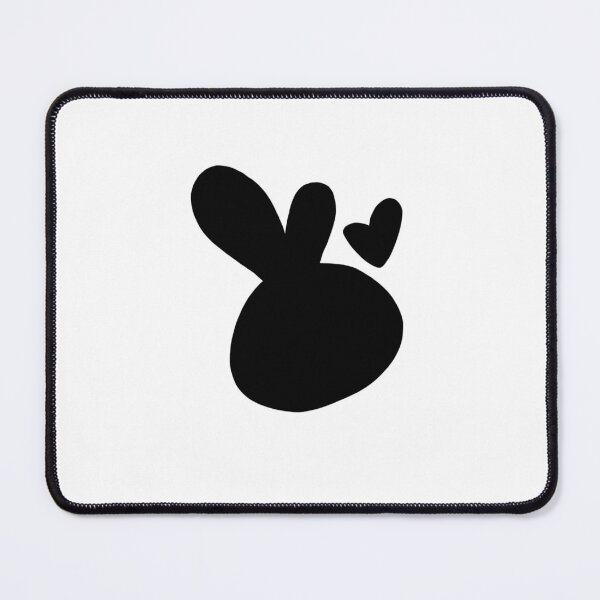 Item preview, Bunny love silhouette designed and sold by HuiCreations.
