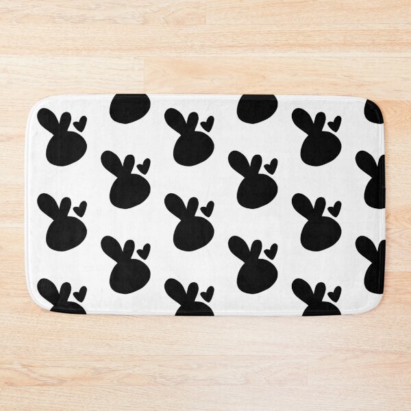 Item preview, Bunny love silhouette designed and sold by HuiCreations.