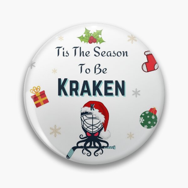 Artikelvorschau, Seattle Kraken Weihnachten, es ist die Jahreszeit, Kraken zu sein. entworfen und verkauft von PNWEnergy.