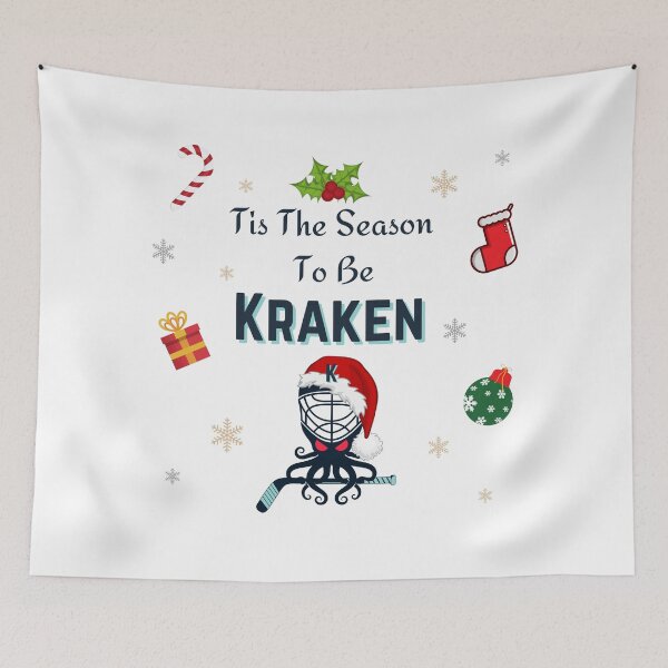 Item preview, Seattle Kraken Christmas, Tis The Season To Be Kraken. designed and sold by PNWEnergy.