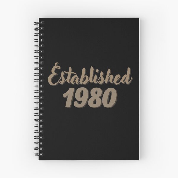 Item preview, Established 1980 Birthday designed and sold by NishiiAgrawal.