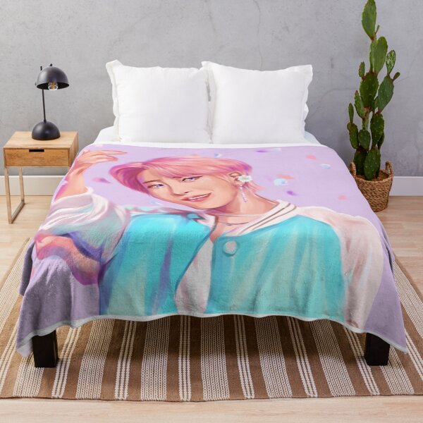 Item preview, Ateez Seonghwa aesthetic digital painting drawing  designed and sold by Krystal Li.