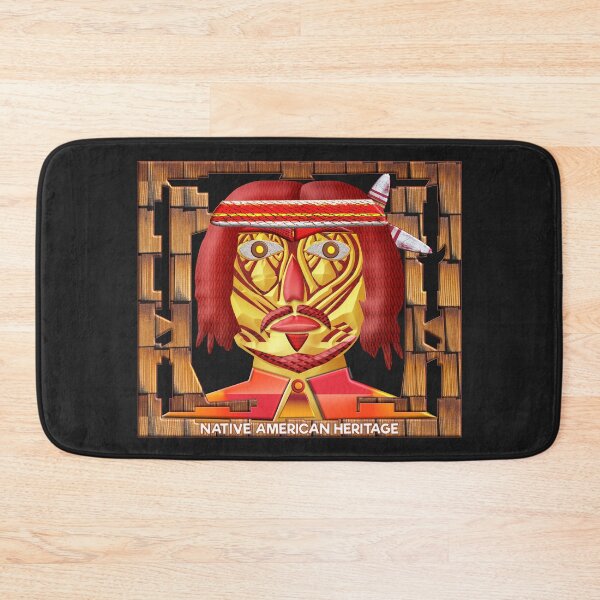 Item preview, THE PORTRAIT OF A WISE AND BRAVE NATIVE AMERICAN CHIEF, ENLIGHTENED WITNESS OF HIS TIME - HAPPY NATIVE AMERICAN HERITAGE DAY! designed and sold by Ralek.