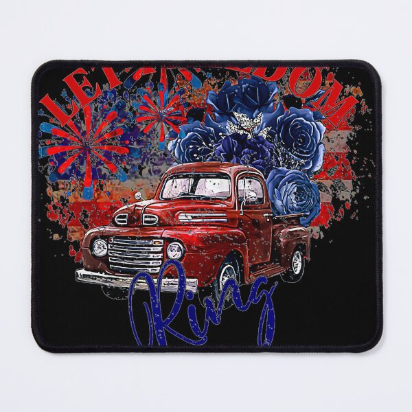 Item preview, Let Freedom Ring Independence Day US Pride Truck July 4th  designed and sold by divingwhirl.