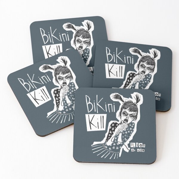 Item preview, bikini kill band punk designed and sold by NaturelyBox.