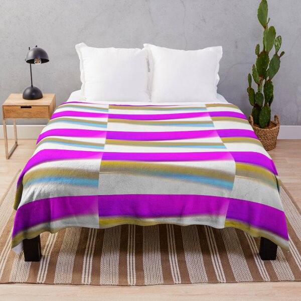 Item preview, Fuchsia & White Abstract designed and sold by TM Art.