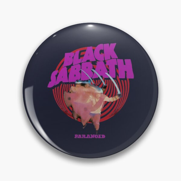 Item preview, Black Band Paranoid Art designed and sold by NaturelyBox.