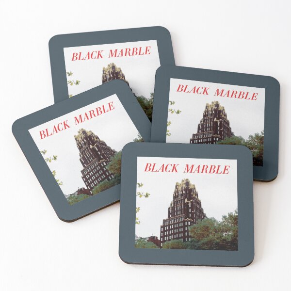 Item preview, BLACK MARBLE Weight Against the Door designed and sold by NaturelyBox.