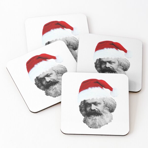 Item preview, Karl Marx Wearing Christmas Hat designed and sold by the-tala.