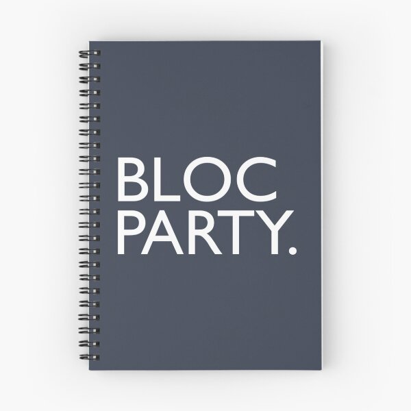 Item preview, BLOC PARTY band designed and sold by NaturelyBox.
