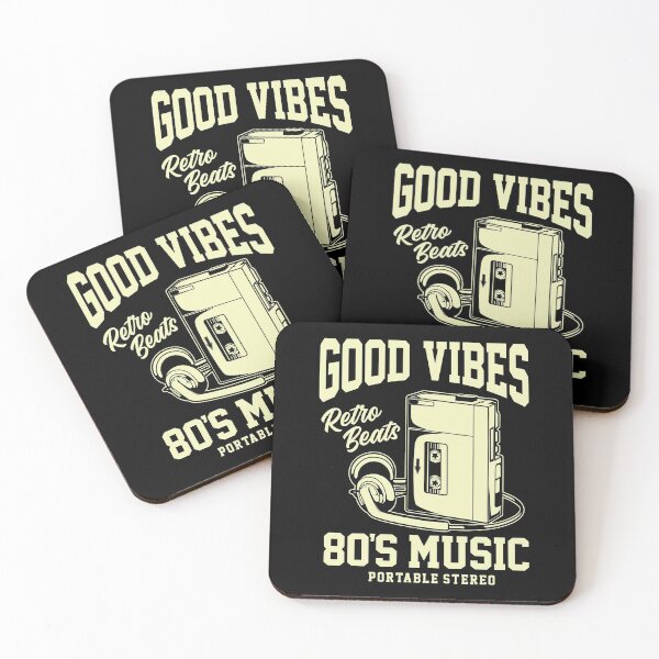 Item preview, Good Vibes Retro Beats  designed and sold by Vector Scout Lab.