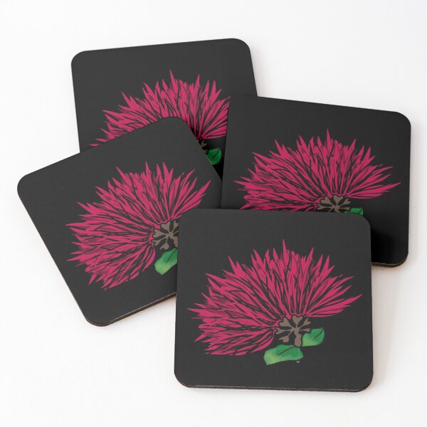Item preview, Ohia lehua blossom designed and sold by honeygirlk.