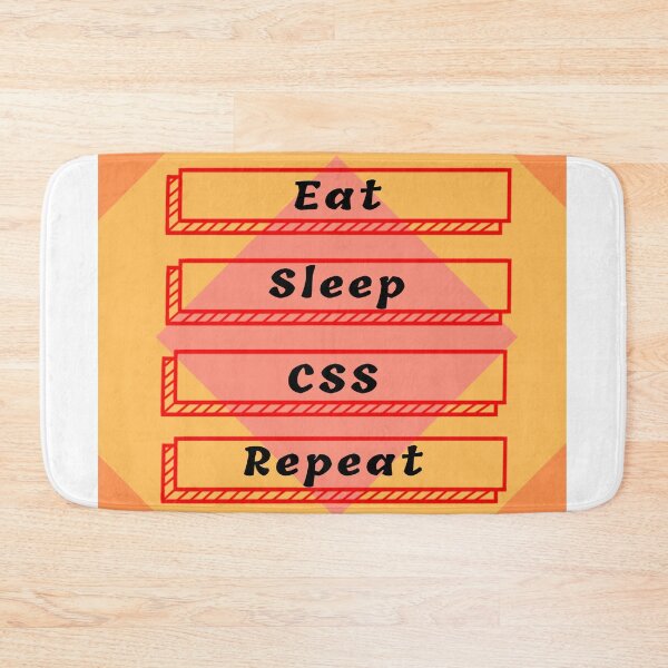 Item preview, Eat sleep CSS repeat designed and sold by BleachFan3.
