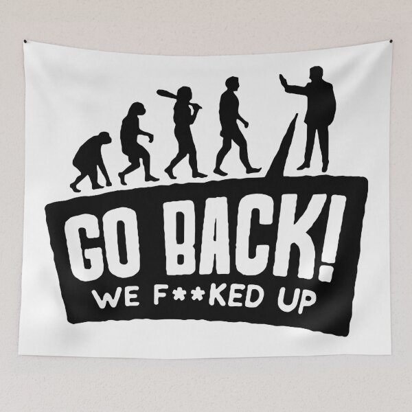 Item preview, Evolution Go Back designed and sold by soebekhi.