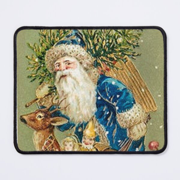 Item preview, Vintage St Nick Dressed In A Blue Suit Ready For The Holidays. designed and sold by lduke47.