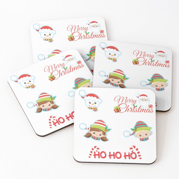 Item preview, Winter holiday/Christmas sticker pack - Santa and his friends designed and sold by Kidzz.