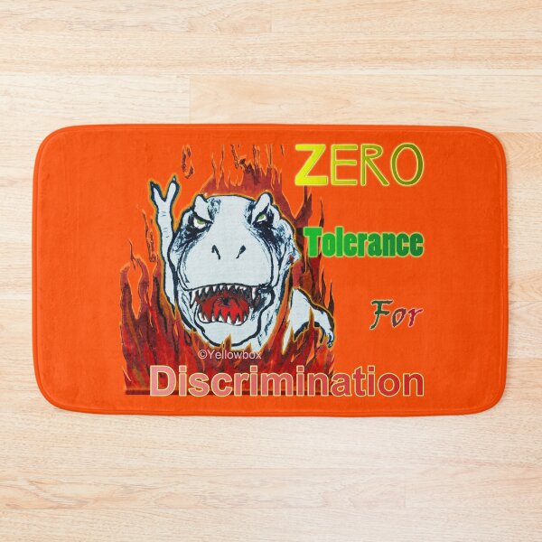 Item preview, Zero Tolerance for Discrimination - Yellowbox ink painting designed and sold by twyellowbox.