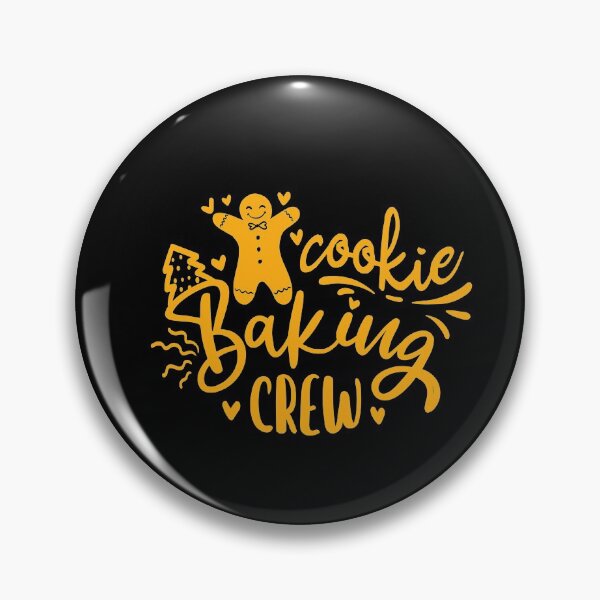 Artikelvorschau, Cookie Baking Crew Lebkuchen-Zitat entworfen und verkauft von Open Canvas.