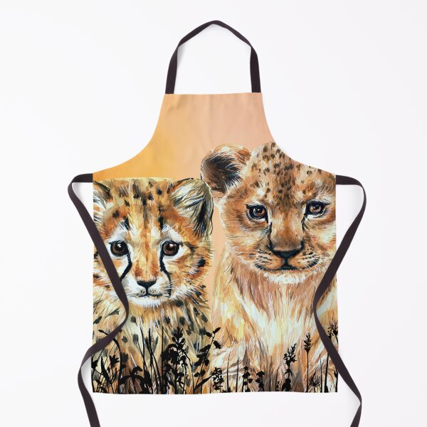 Item preview, Sweet Cheetah and Lion Cub friends designed and sold by Orianah.