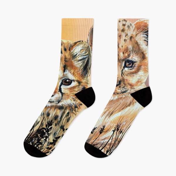 Item preview, Sweet Cheetah and Lion Cub friends designed and sold by Orianah.