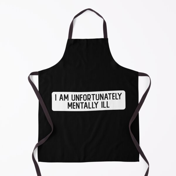 Item preview, I Am Unfortunately Mentally ill Cool Bumper designed and sold by Sour Soul.