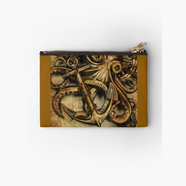 Item preview, Vintage anchor and octopus steampunk designed and sold by CatCoconut-Art.