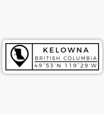 Kelowna Sticker