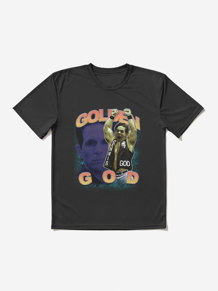 Alternate view of Stone Golden God Active T-Shirt