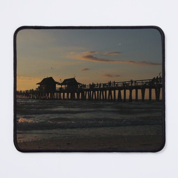 Item preview, The Pier at Naples at Sunset designed and sold by cuprum.