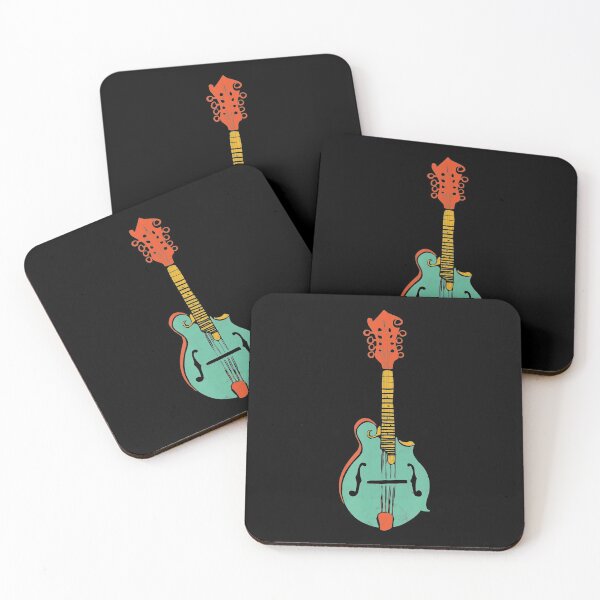 Item preview, Funky Retro Mandolin Minimalist String Instrument designed and sold by HansWerne.