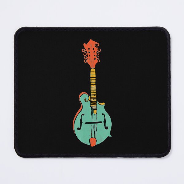 Item preview, Funky Retro Mandolin Minimalist String Instrument designed and sold by HansWerne.