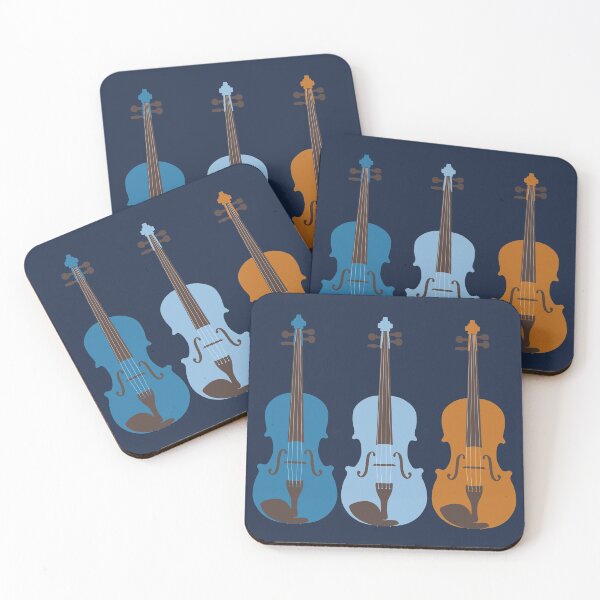 Item preview, A Serenade of Strings in Blue and Yellow designed and sold by NattyDesigns.