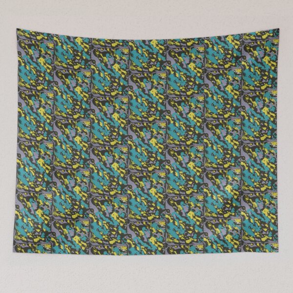 Item preview, Turquoise & Yellow designed and sold by Allan Maticic.