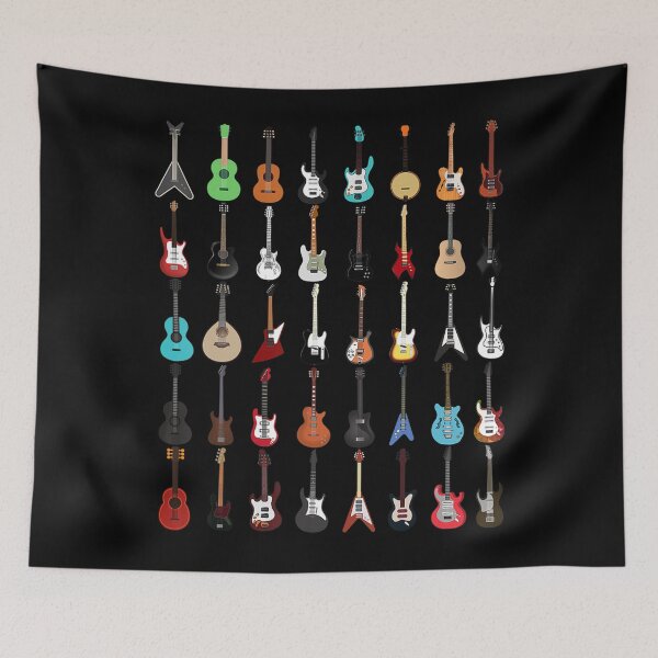 Item preview, Guitar Musical Instrument Rock N Roll designed and sold by HansWerne.
