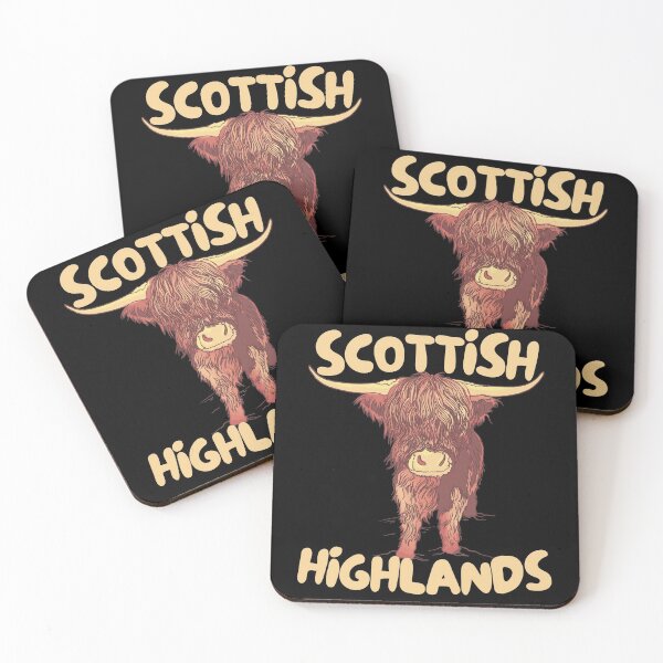 Item preview, Scottish Highlands Scotland Highland Cow designed and sold by Hoiho Adventure Shirts.