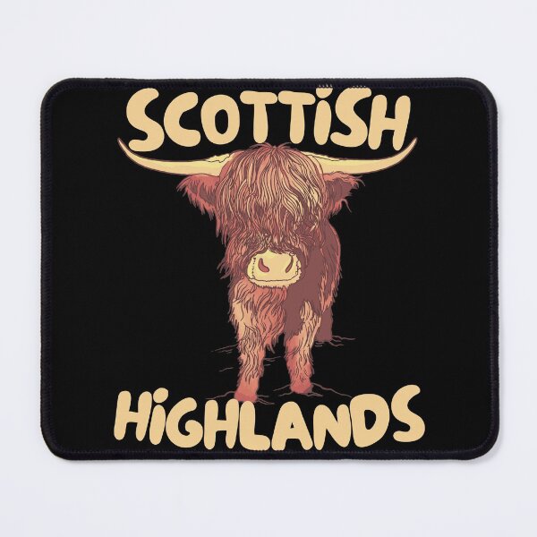Item preview, Scottish Highlands Scotland Highland Cow designed and sold by Hoiho Adventure Shirts.
