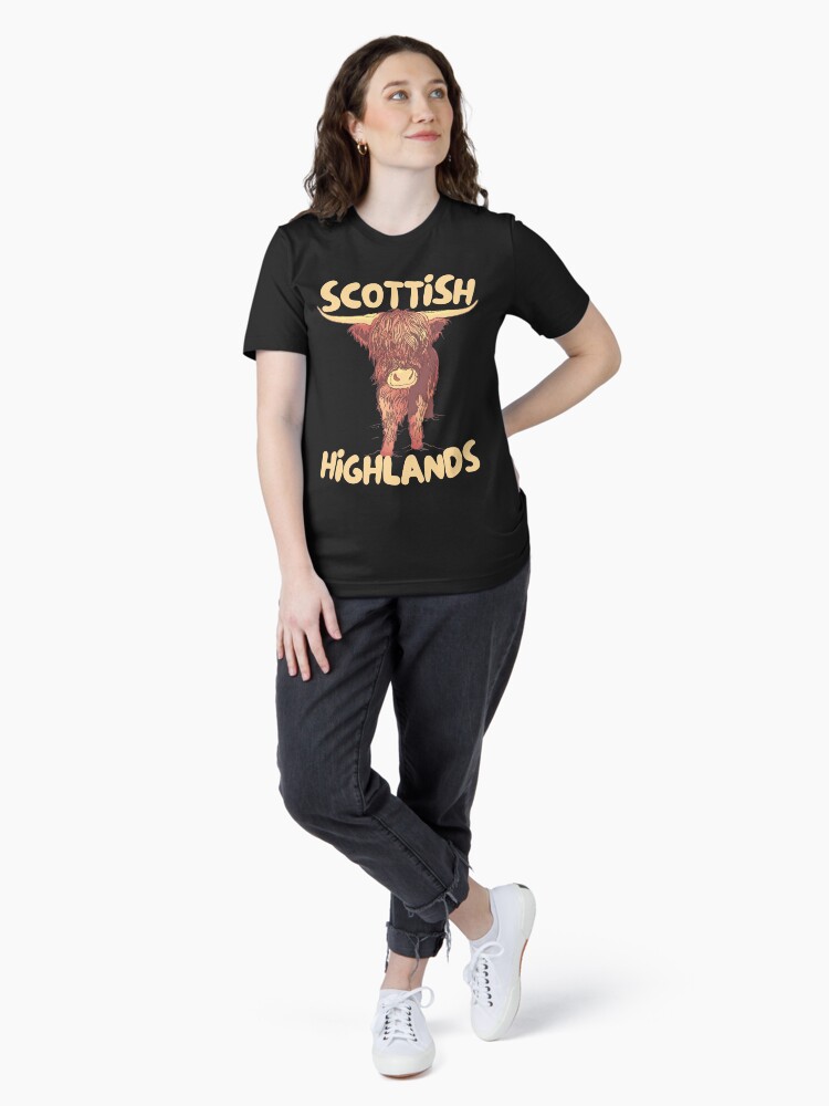 Thumbnail 4 of 7, Essential T-Shirt, Scottish Highlands Scotland Highland Cow designed and sold by luisgmilioni.
