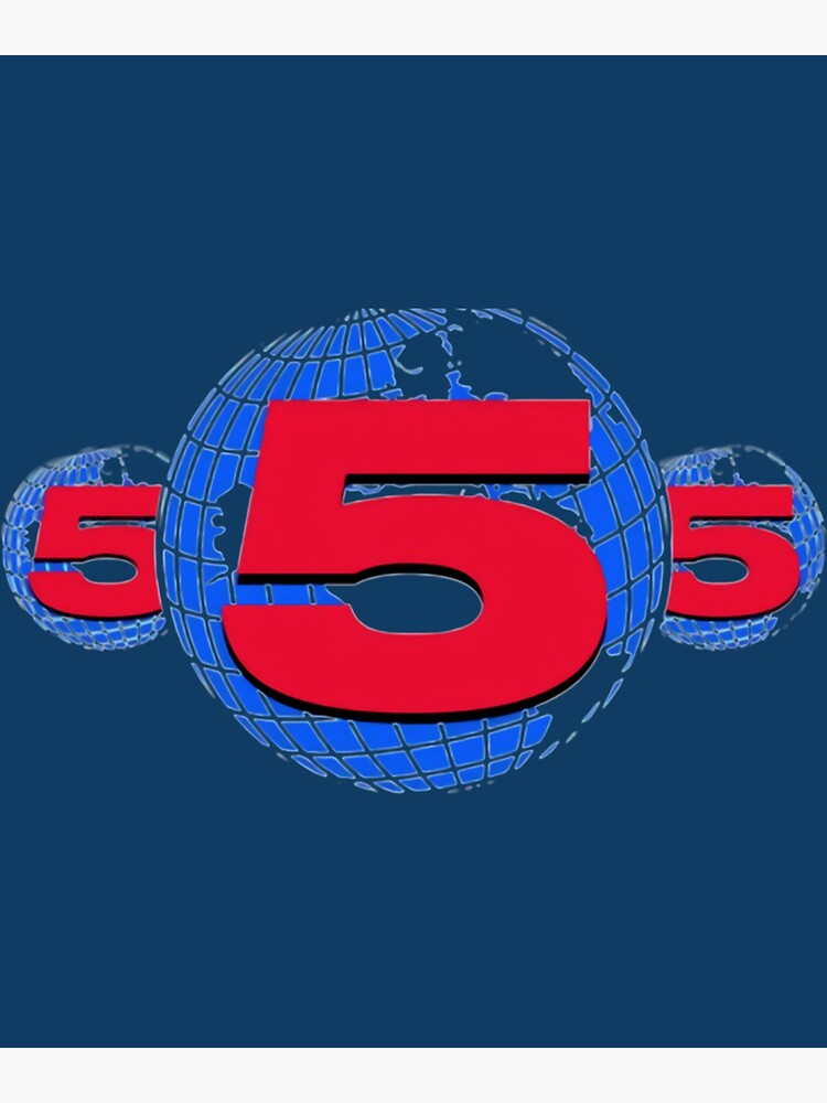 "Channel 5 logo " Poster by ClotheDesigng Redbubble